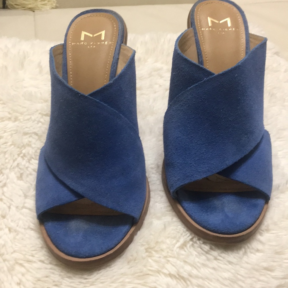 Marc Fisher Ltd Light Blue. Sandals. Like New